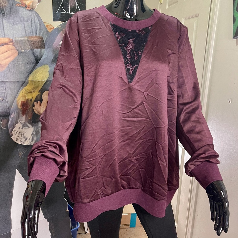 Lane Bryant Silky Long Sleeve